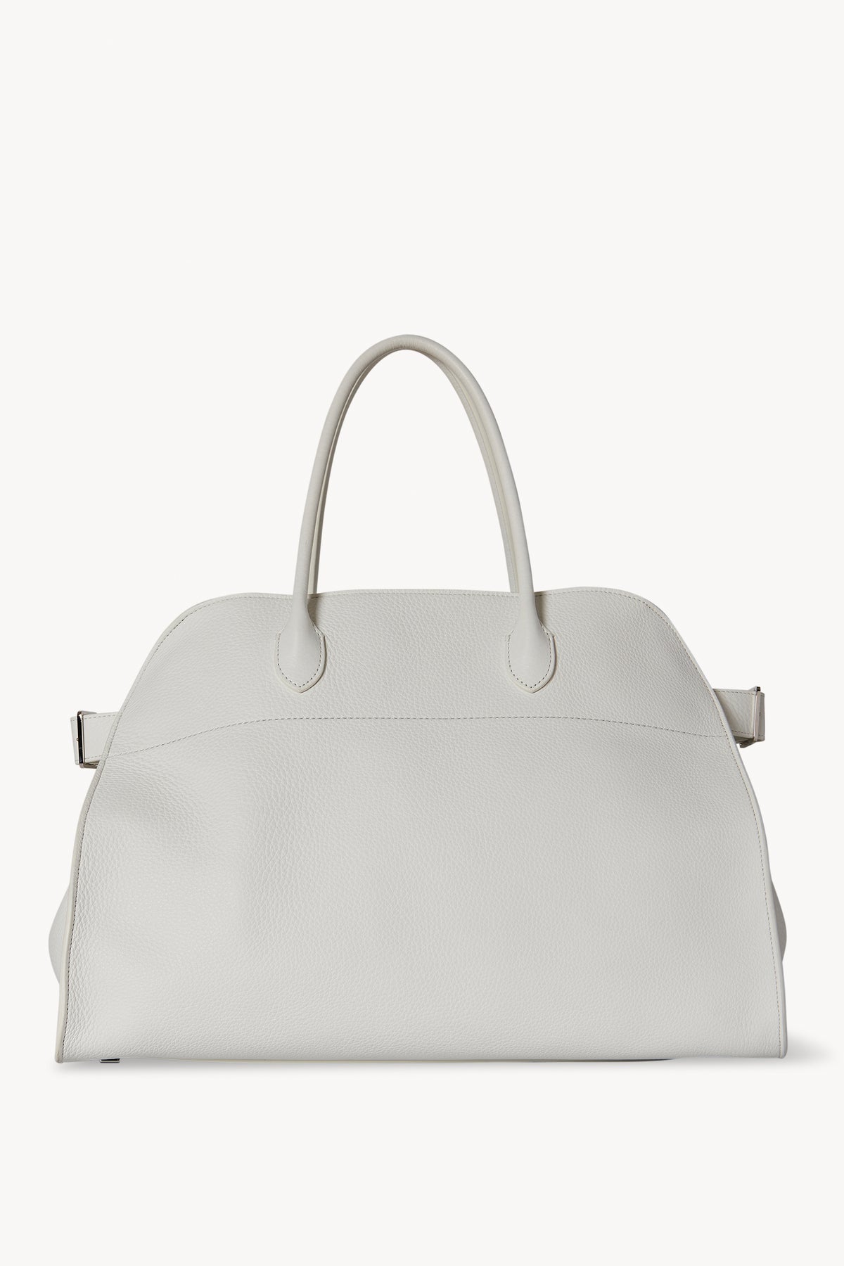 Soft Margaux 17 Bag White in Leather – The Row