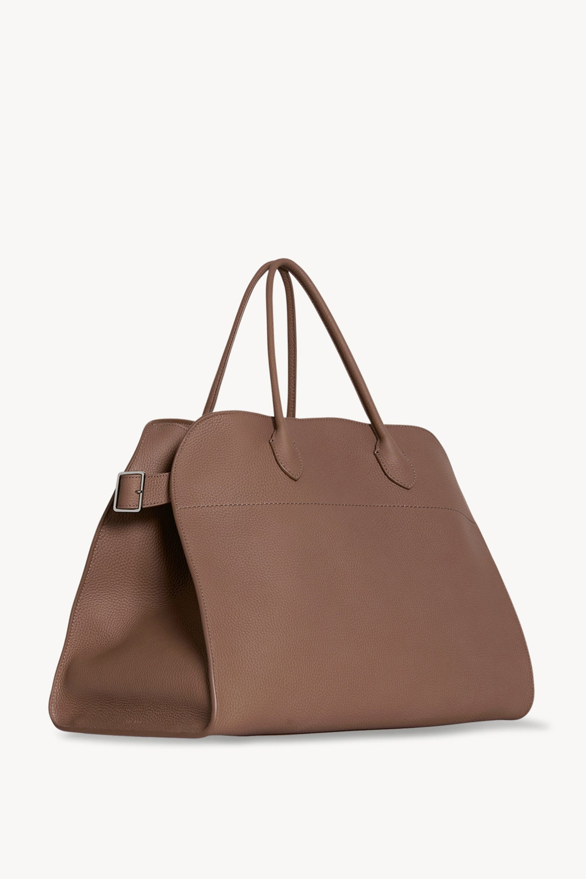 Soft Margaux 17 Bag Tan in Leather – The Row 