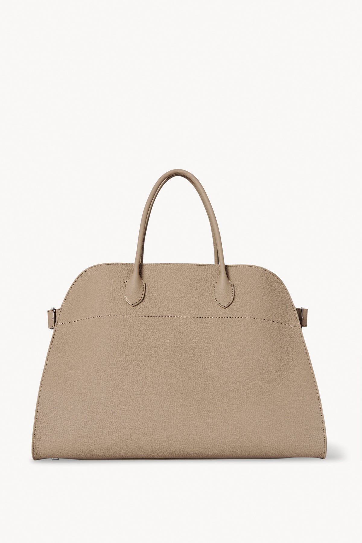 Soft Margaux 17 Bag Beige in Leather – The Row