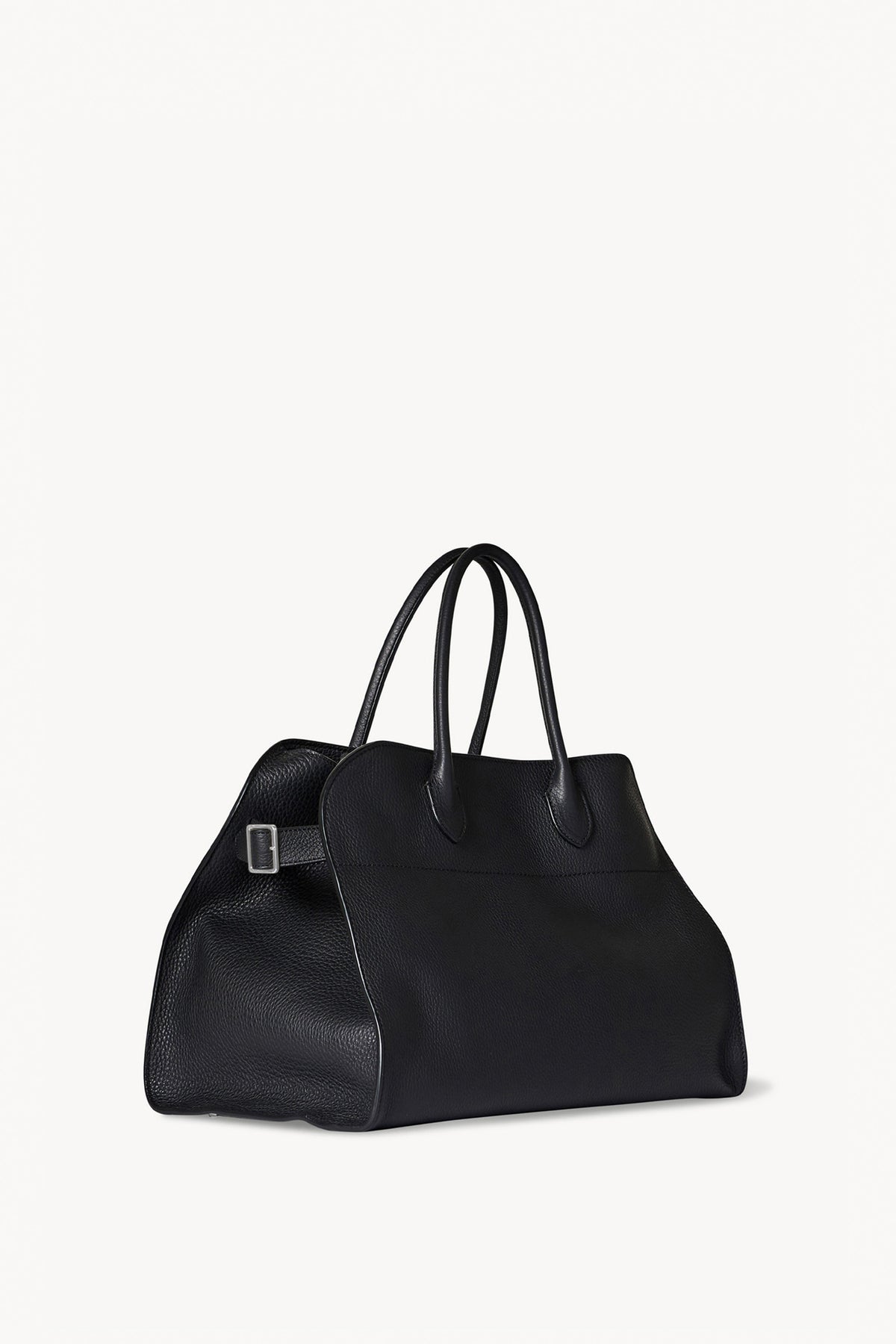 Soft Margaux 15 Bag Black in Leather – The Row