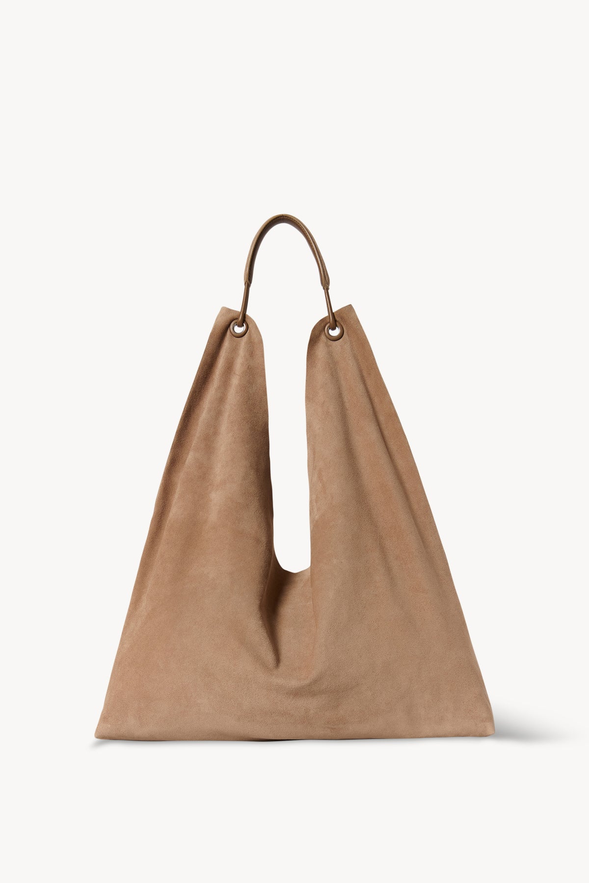 Bindle Three Sac en Daim Beige – The Row