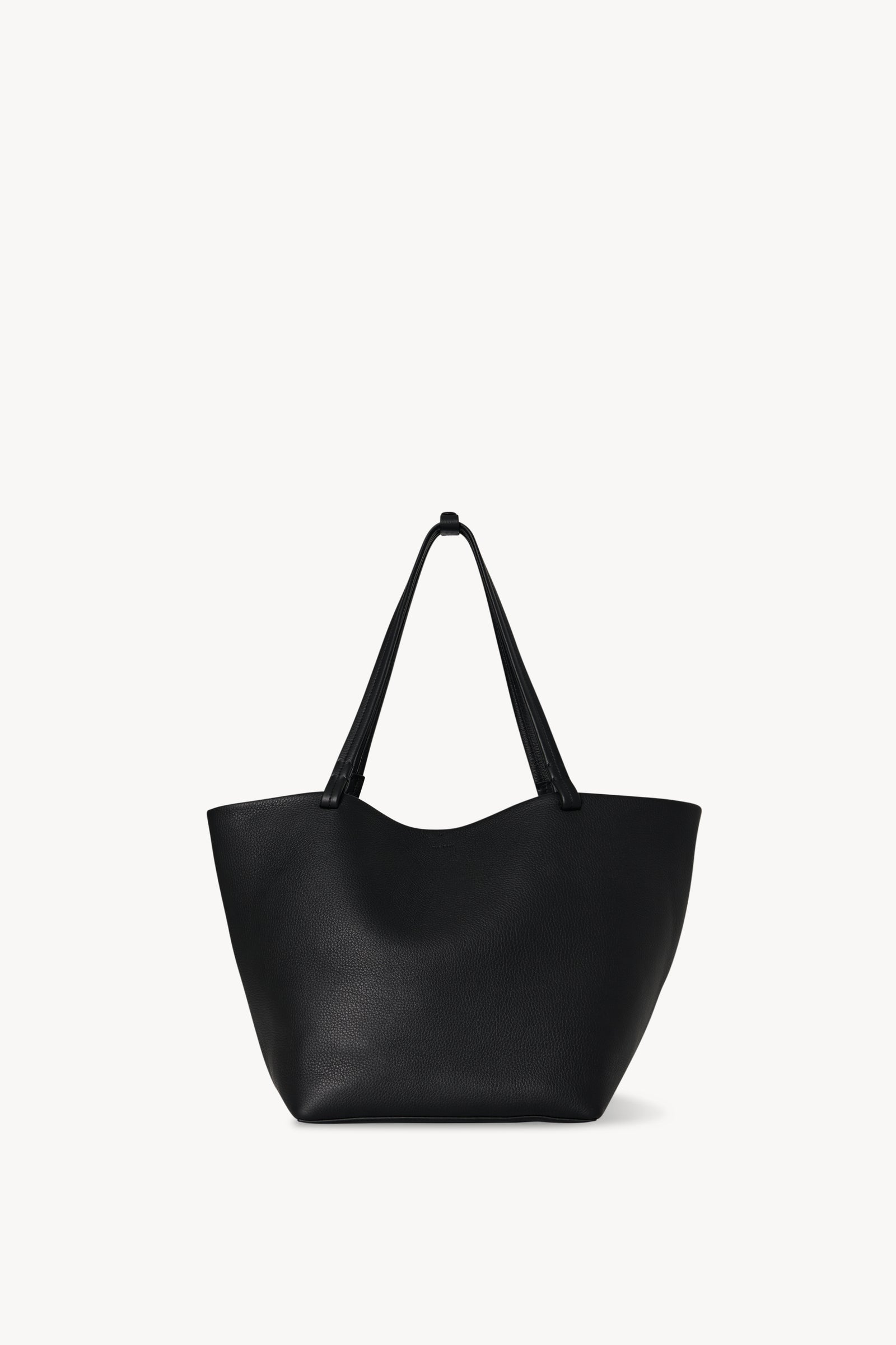 THE ROW XL パーク トートバッグ レザー ブラック サドルレザー THE ROW XL パーク トートバッグ レザー ブラック サドルレザー