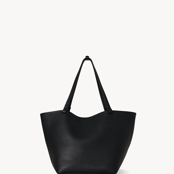【The Row】Park Tote Three グレー XL レザートート バッグ XL Park Tote レザー製 ブルー – The Row
