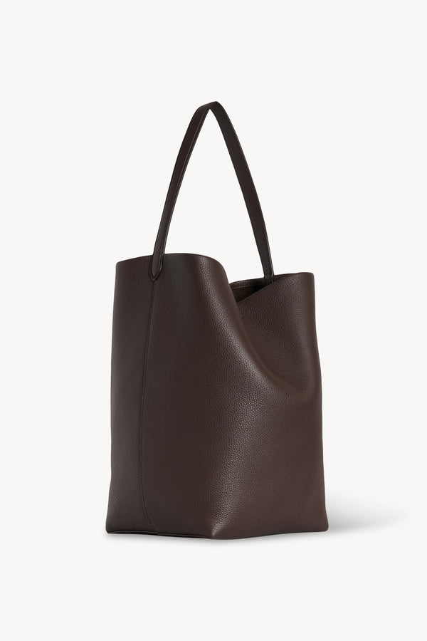 【美品】THE ROW 風ブラック レザートートバッグ ウィメンズ バッグ：トートバッグ、クロスボディバッグ