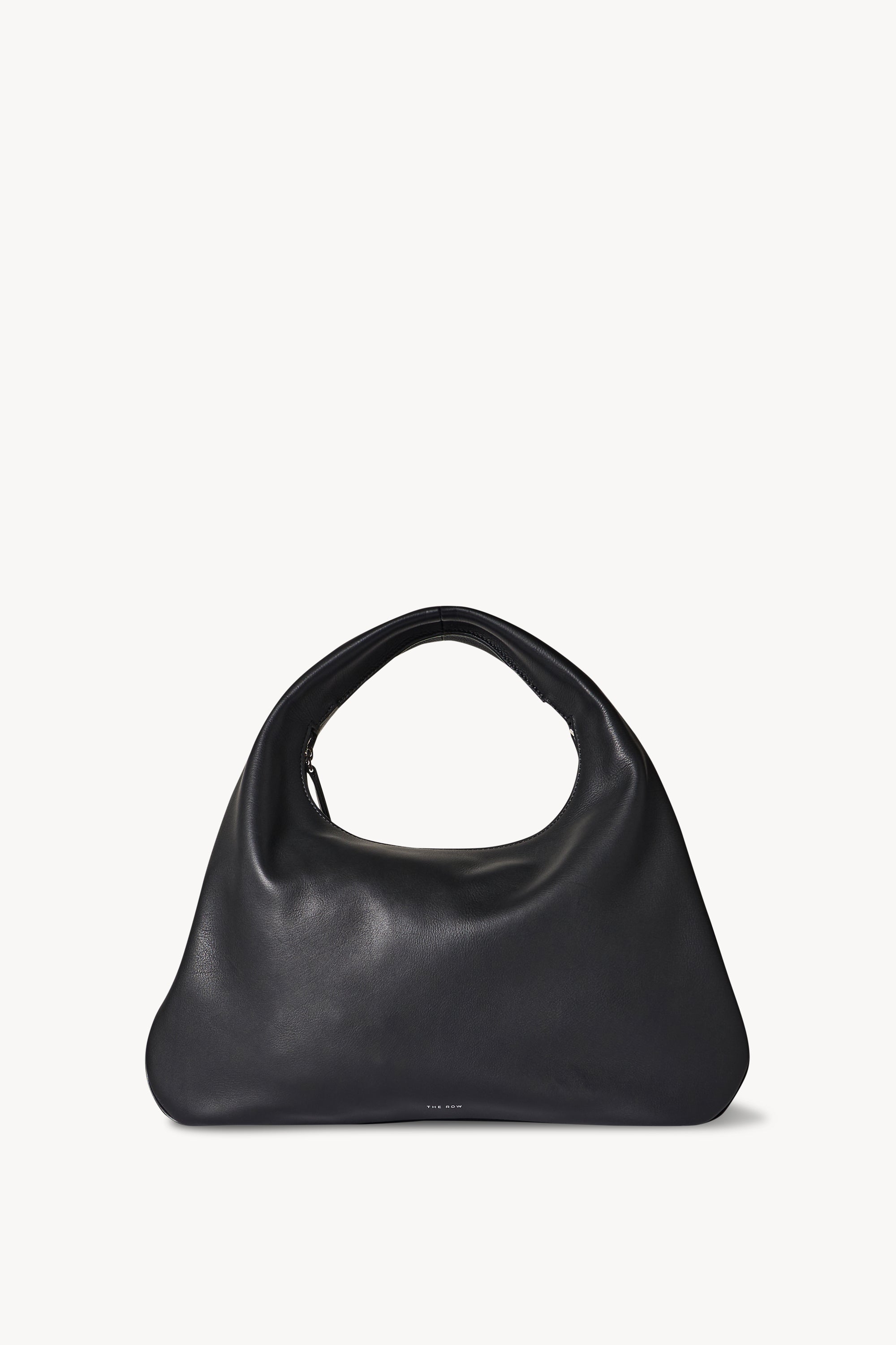Small Everyday Shoulder Bag Black in Leather – The Row