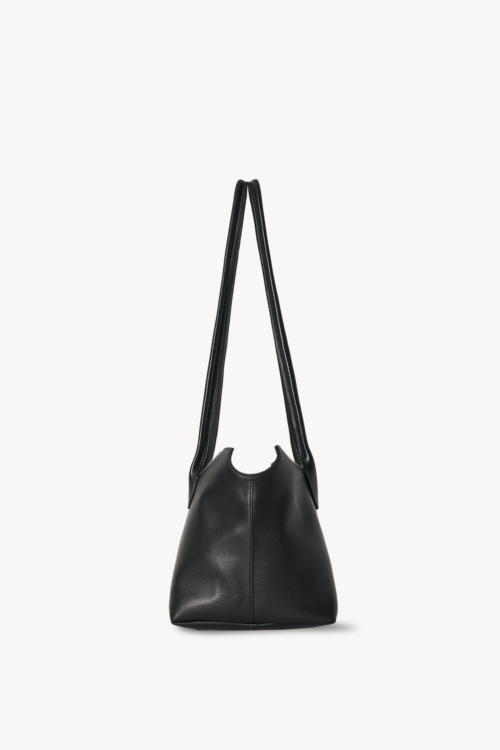 the rowメンズ　レザー ショルダーバッグ 黒　ザロウ THE ROW ザ・ロウ MEDIUM N/S SHOULDER BAG ショルダーバッグ