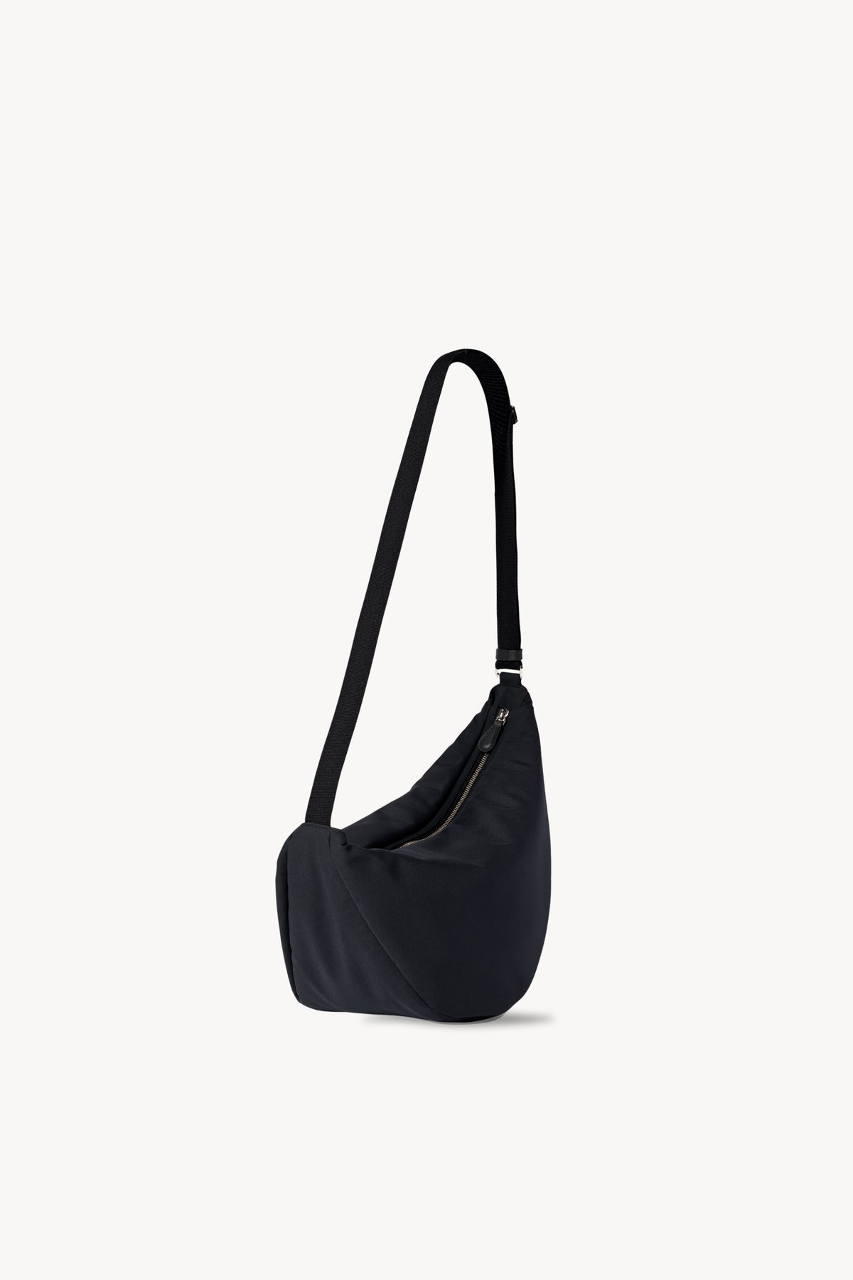 The Row Two Slouchy Banana Bag in Black