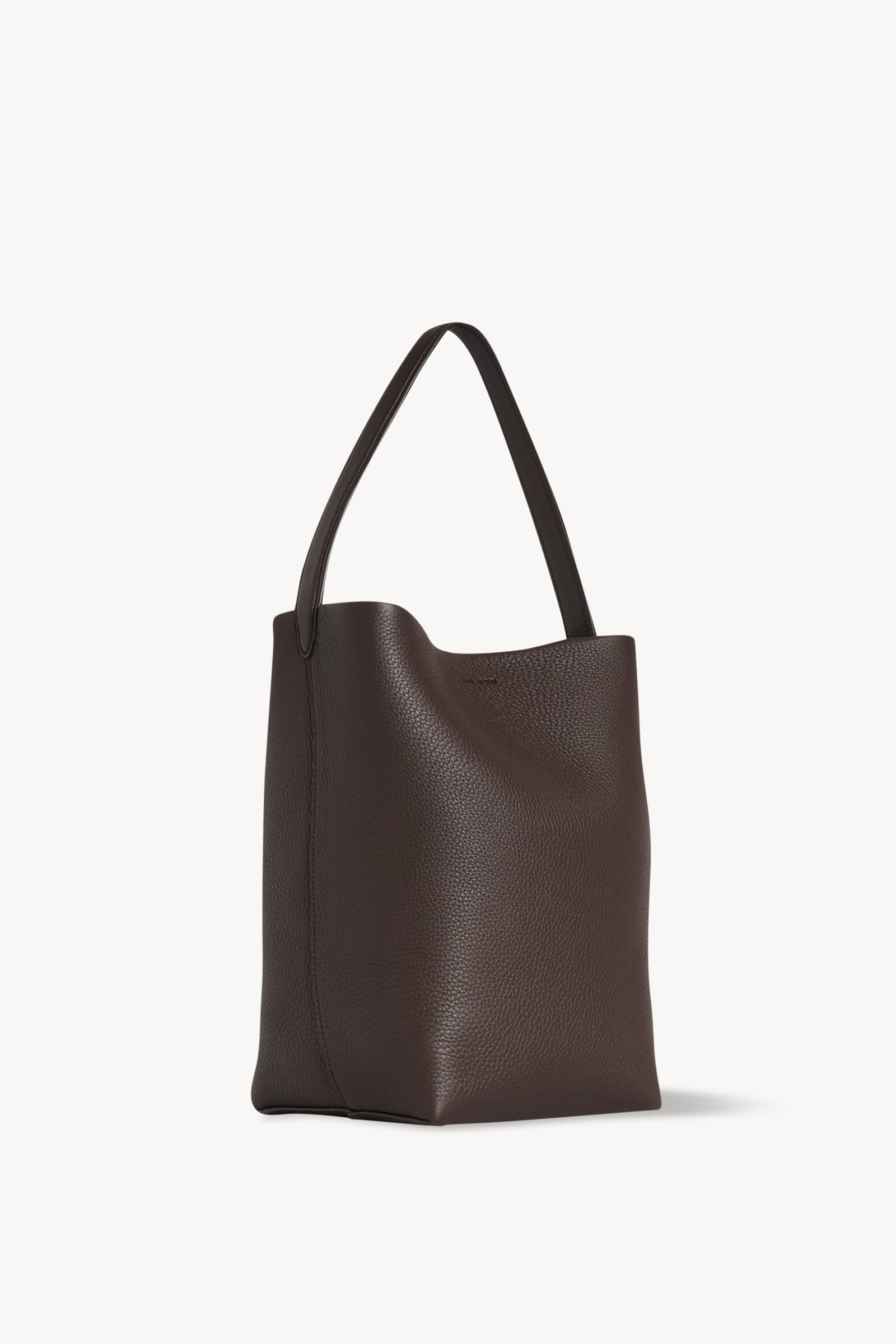 Medium N/S Park Tote Bag Brown in Leather – The Row