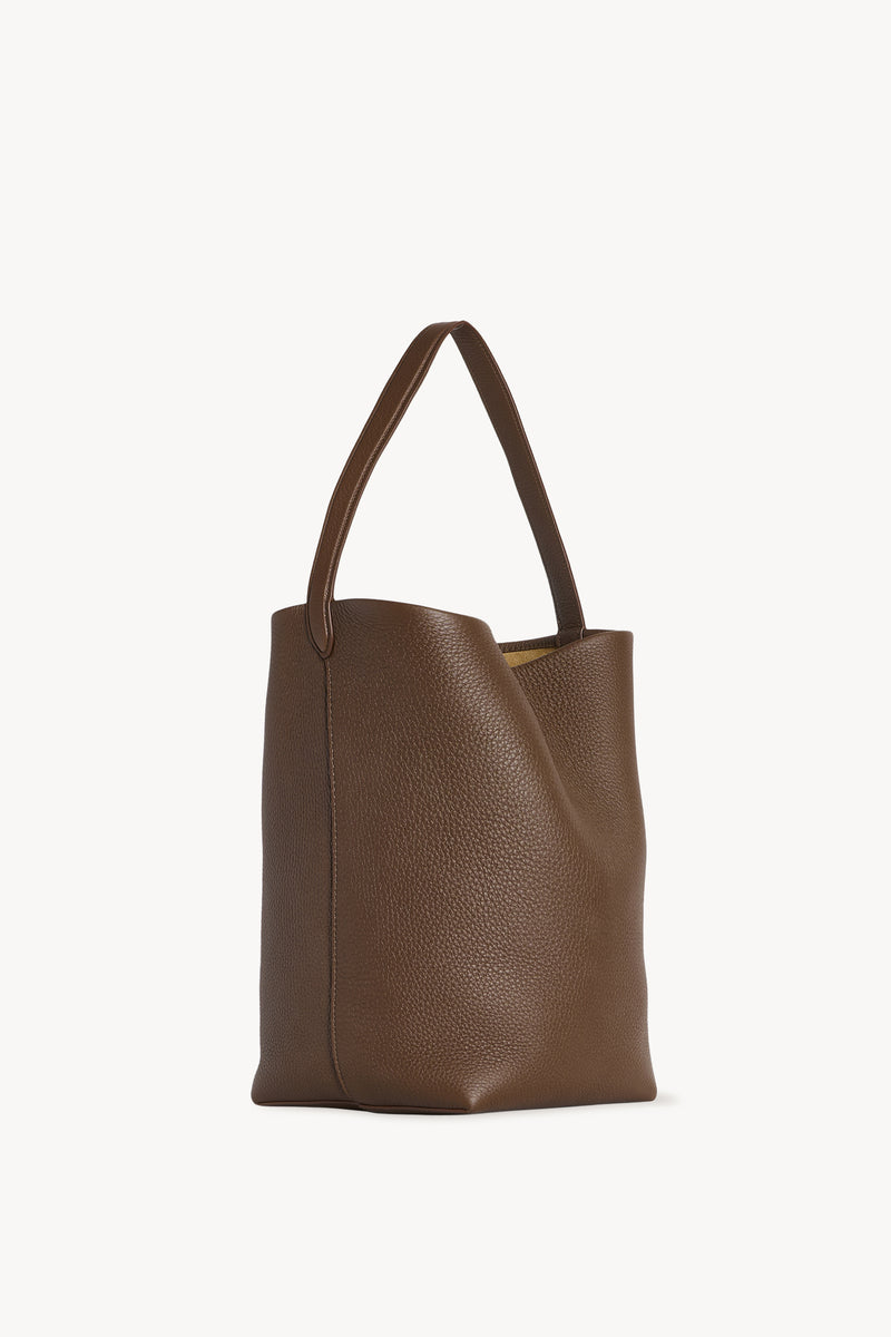 Medium N/S Park Tote Bag in Leather