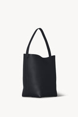 Medium N/S Park Tote Bag in Leather