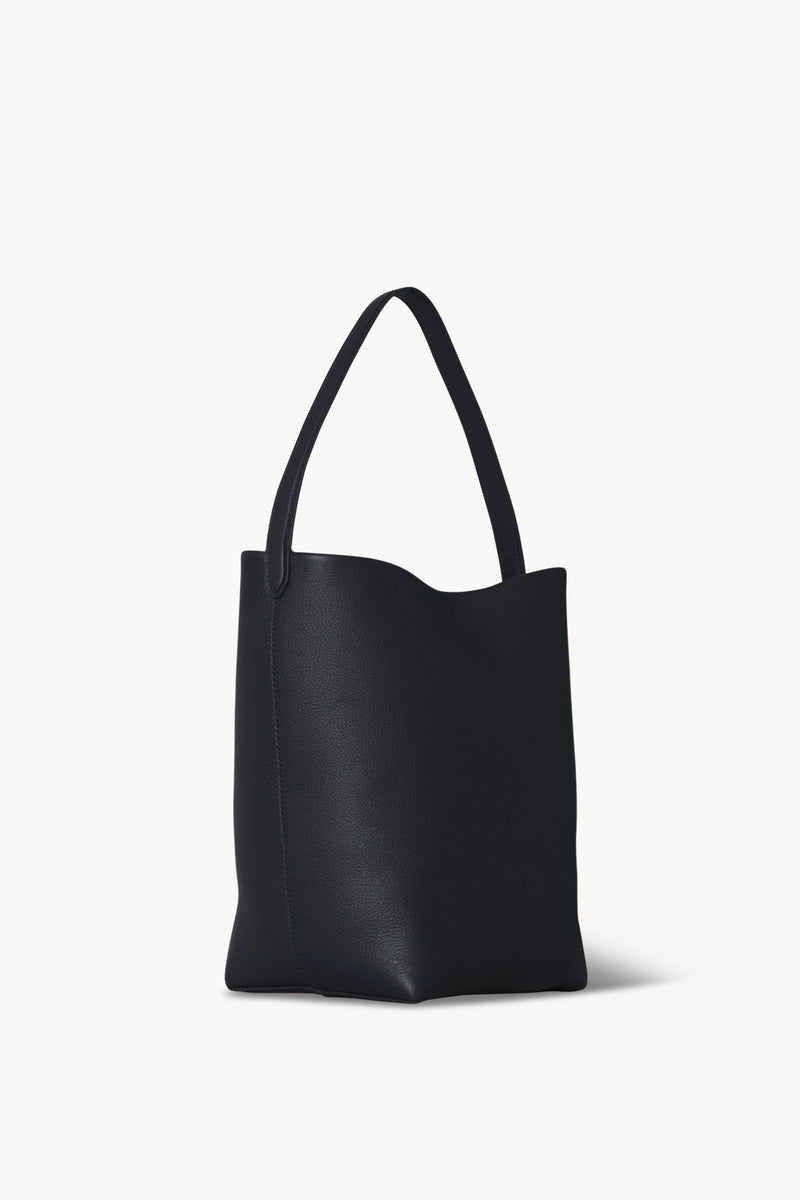 Medium N/S Park Tote Bag in Leather