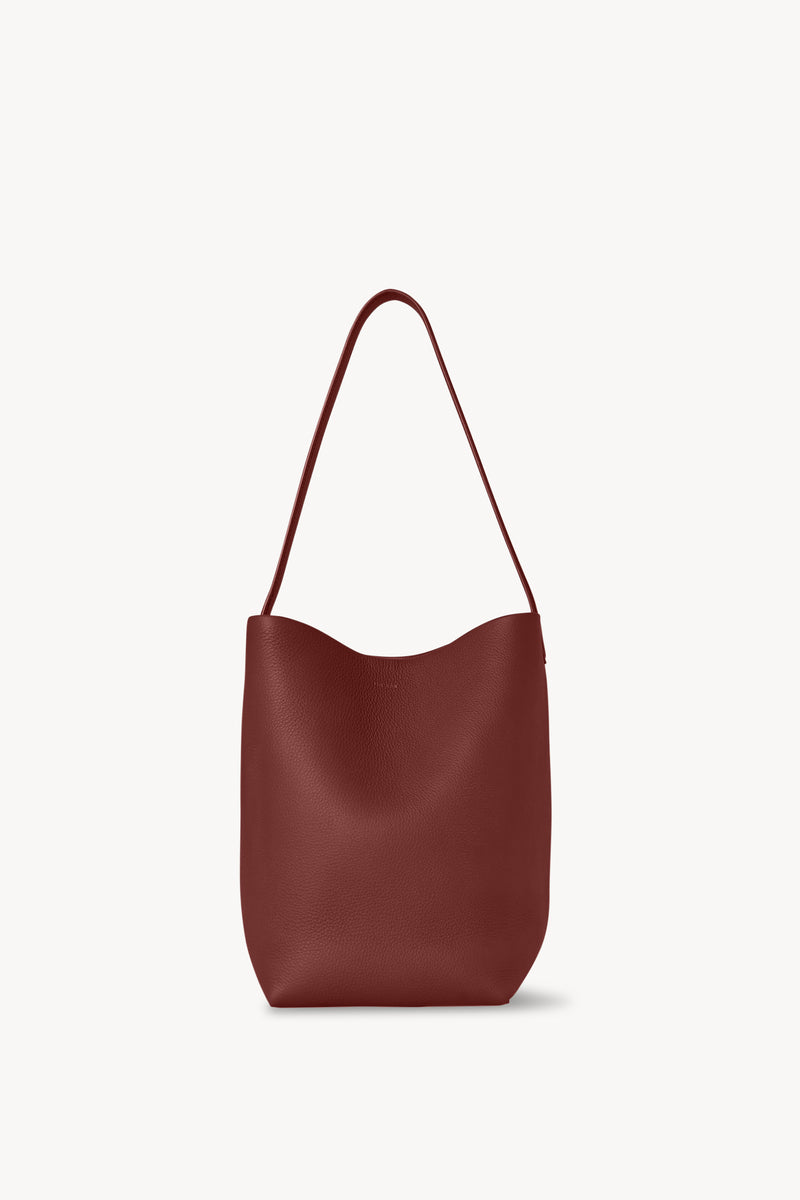 Medium N/S Park Tote in Leather