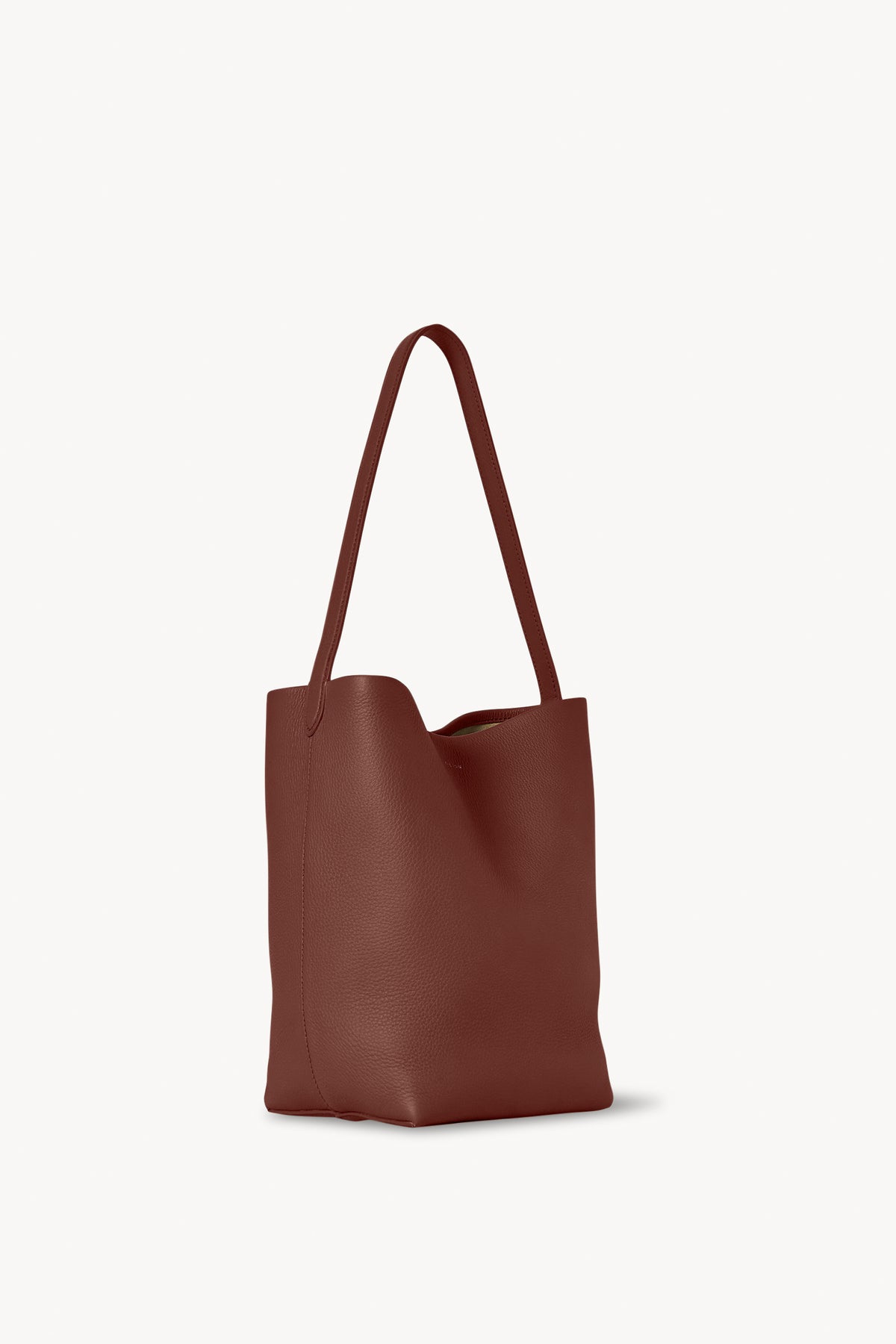 Medium N/S Park Tote Bag in Leather