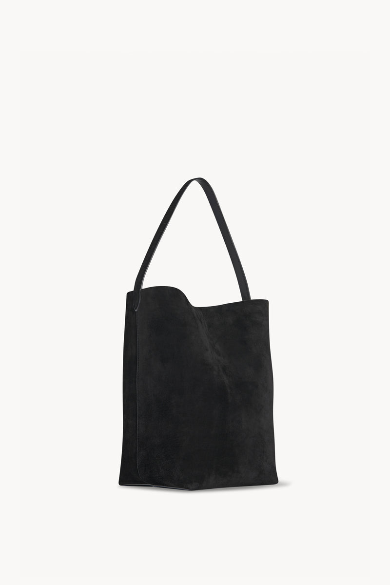 Medium N/S Park Tote スエードバッグ ブラック – The Row Medium N/S Park Tote スエードバッグ ブラック – The Row