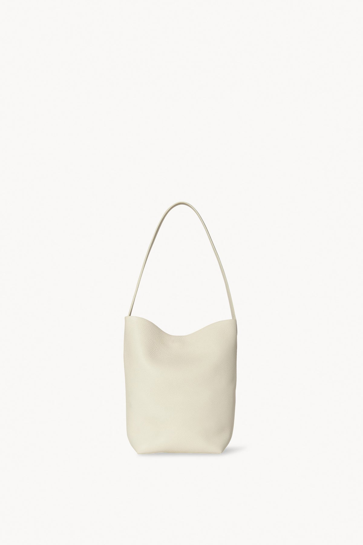Small N/S Park Sac Cabas en Cuir Blanc – The Row