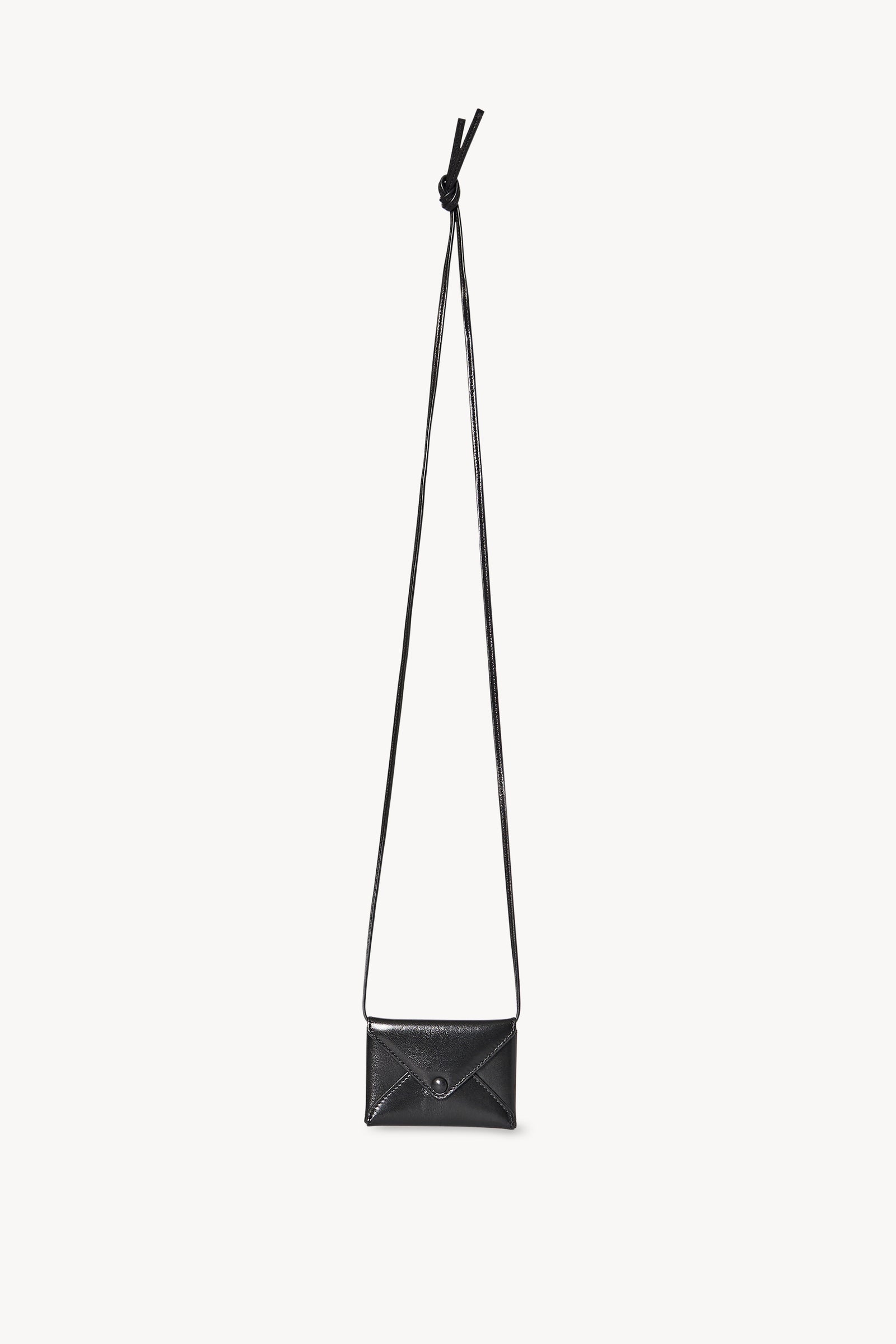 小物 THE ROW mini envelope BLACK leather Mini Envelope Black in Leather – The Row