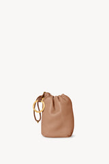 Bourse Keychain in Leather