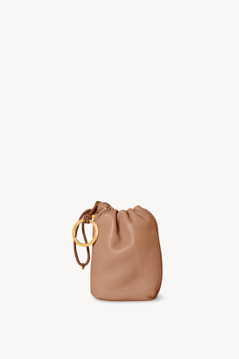 Bourse Keychain in Leather
