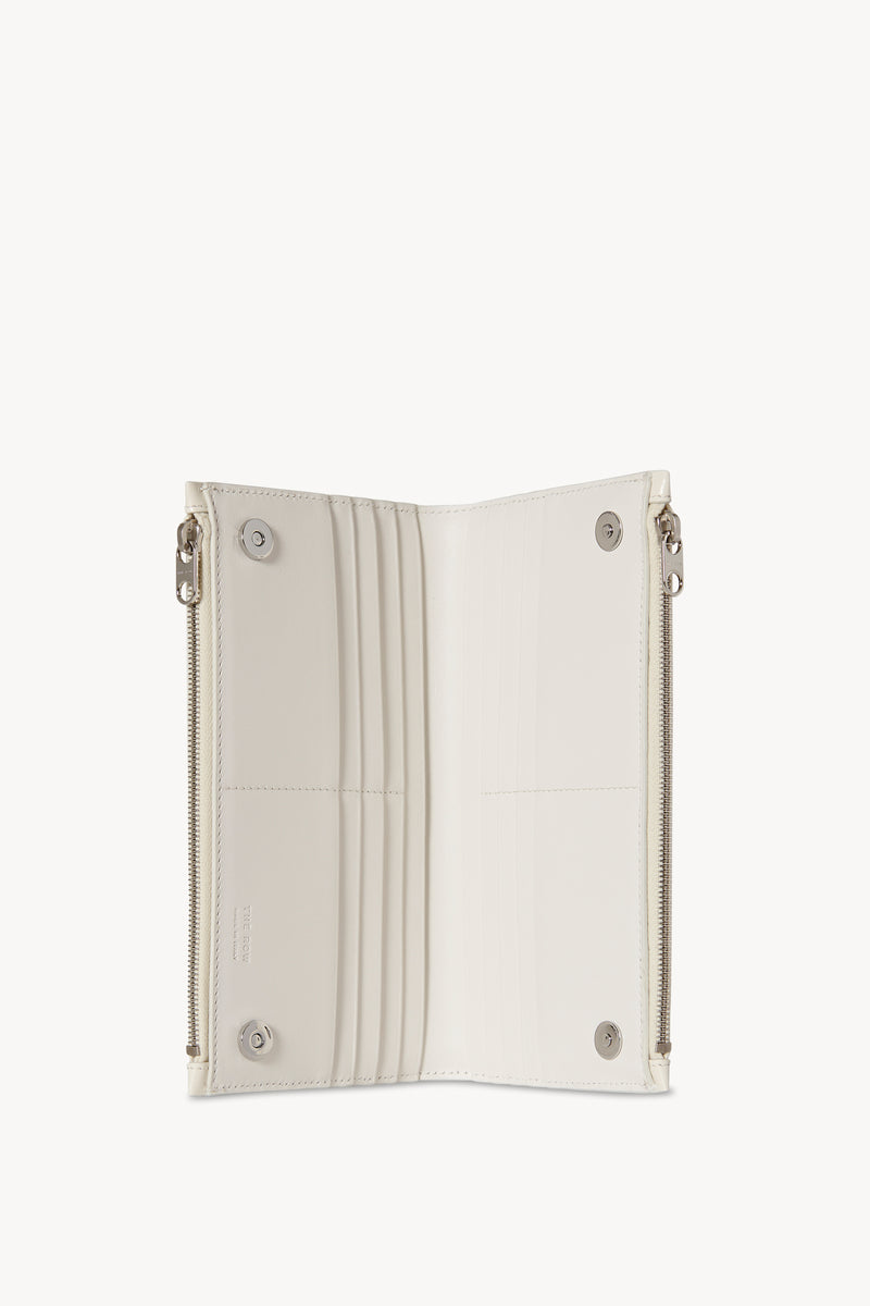 Multi Zipped Wallet in Leather