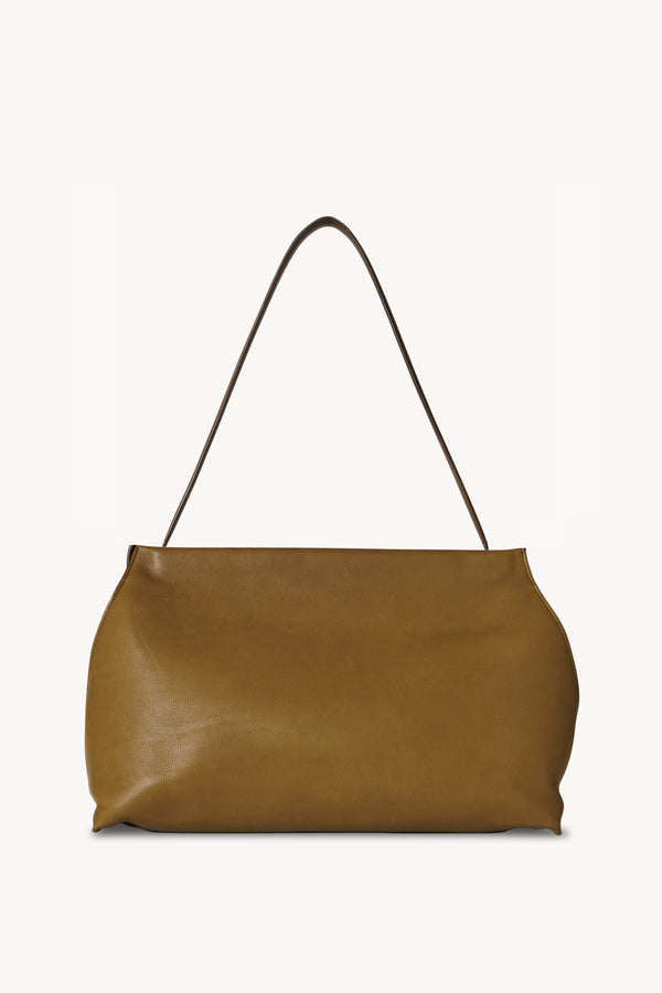 The Row Sideby textured leather shoulder bag