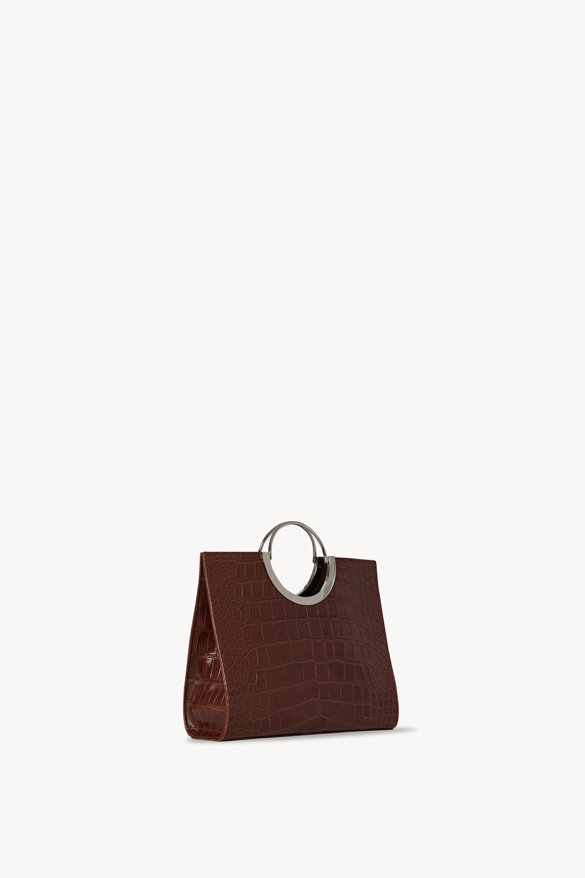 Arlo Bag Brown in Alligator – The Row