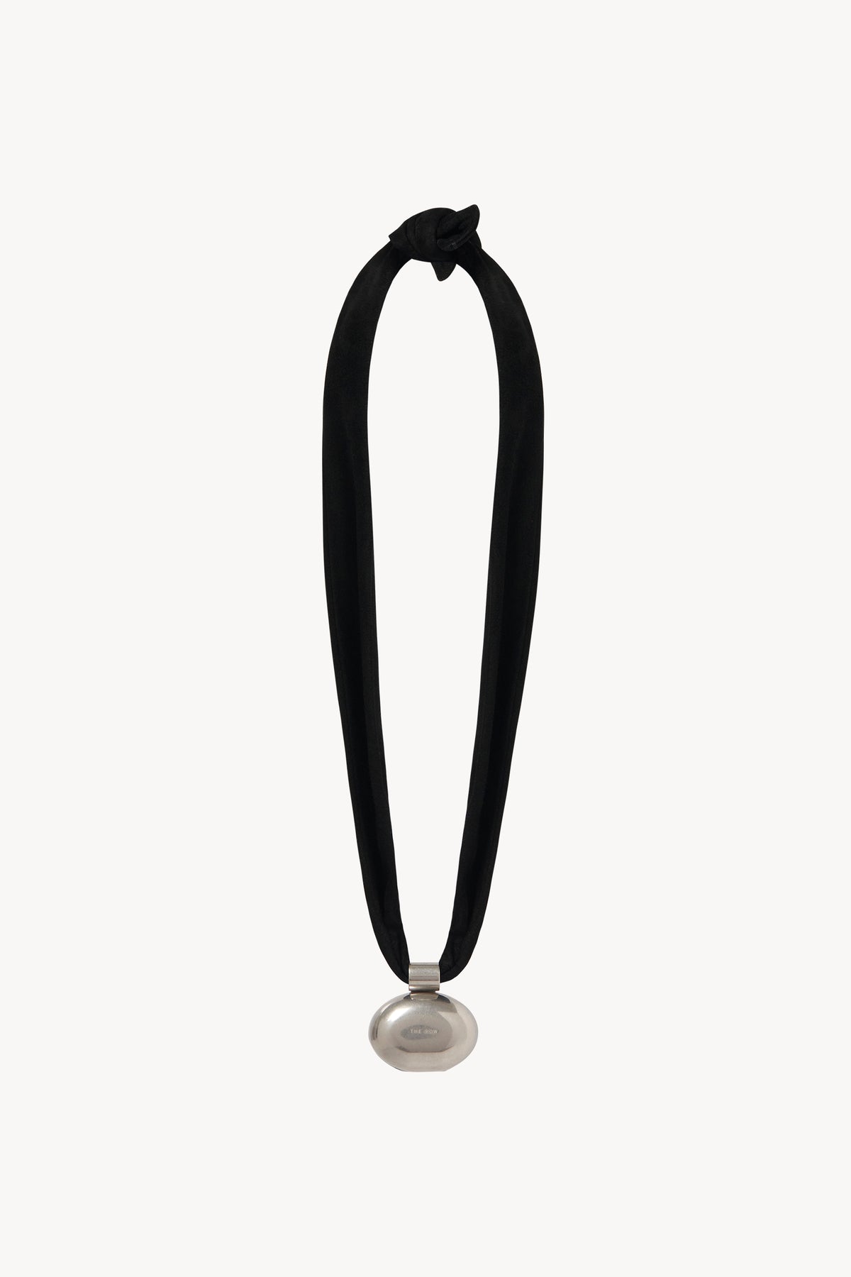 Pills Necklace in Brass and Suede