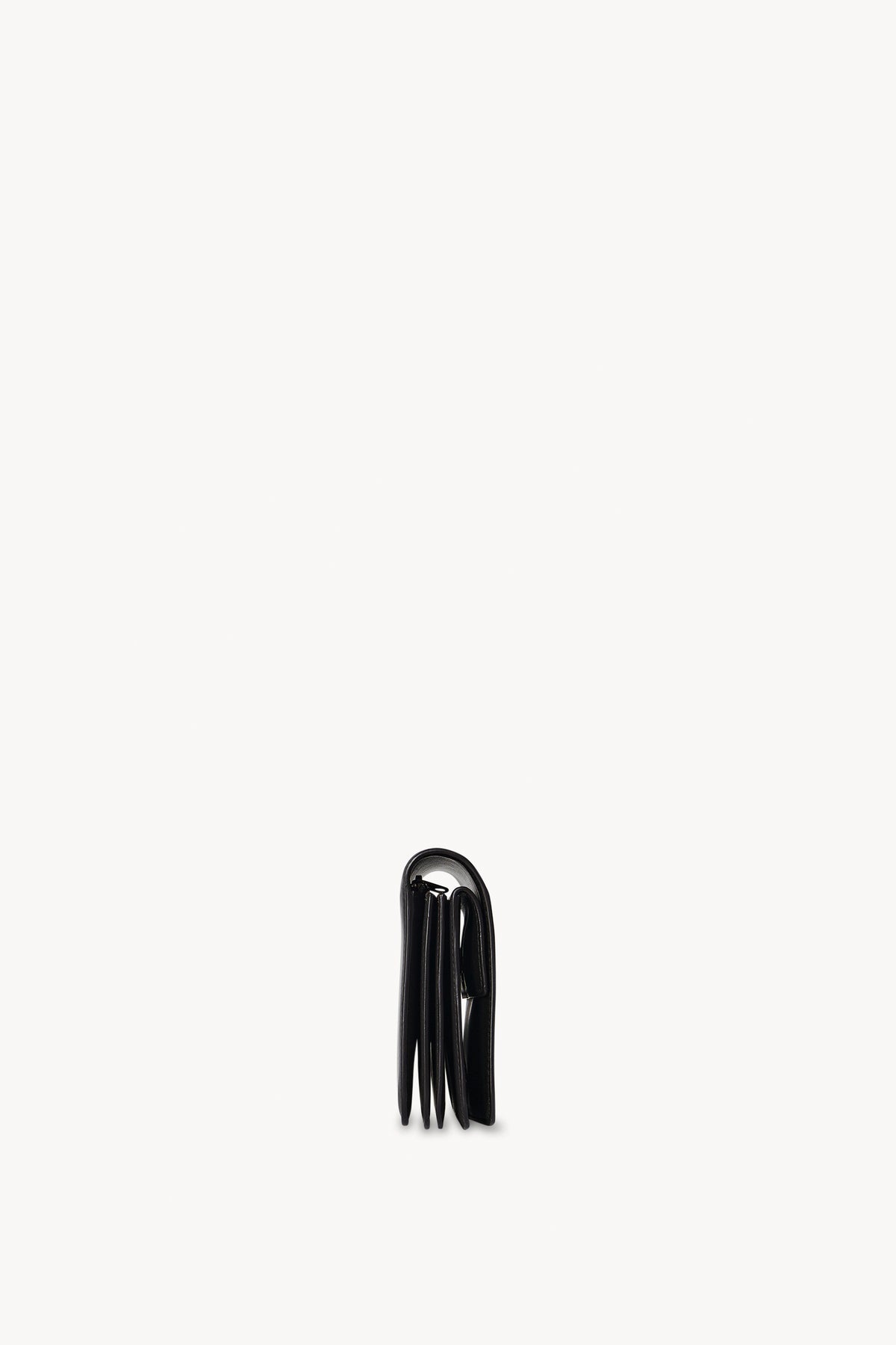 Multi Gusset Clutch in Leather