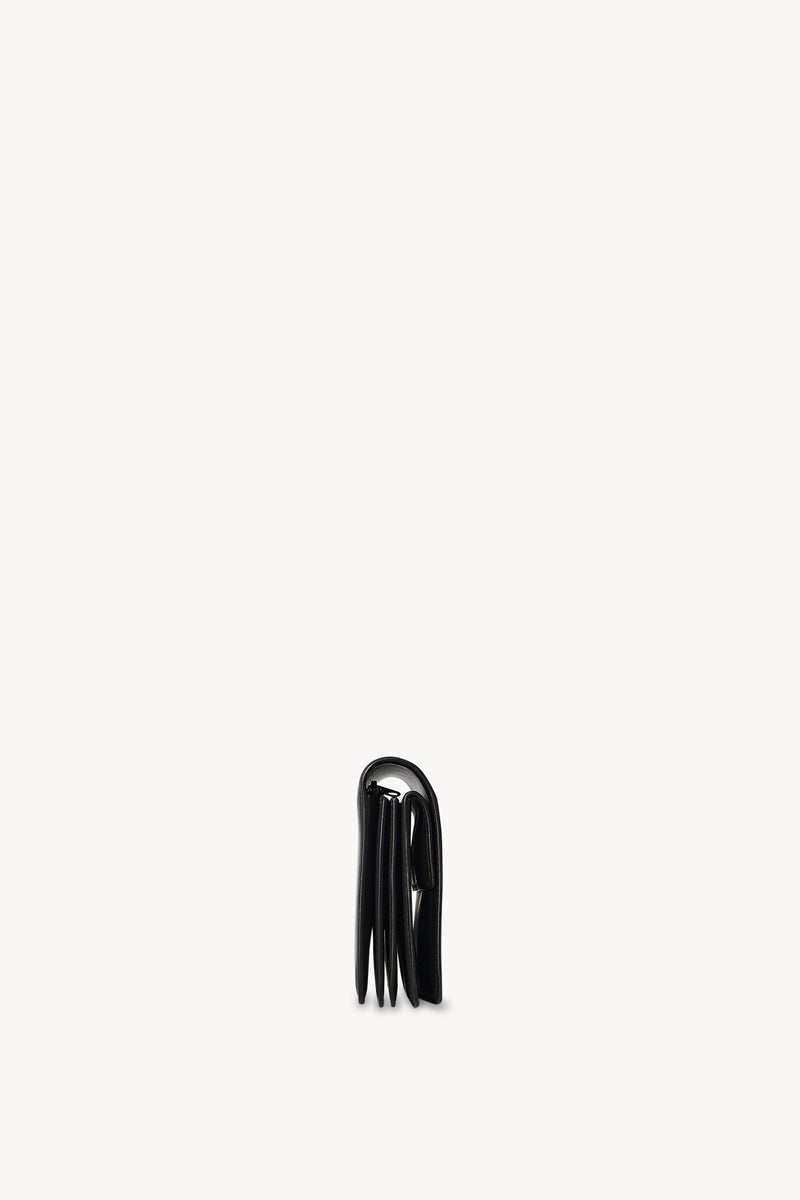 Multi Gusset Clutch in Leather