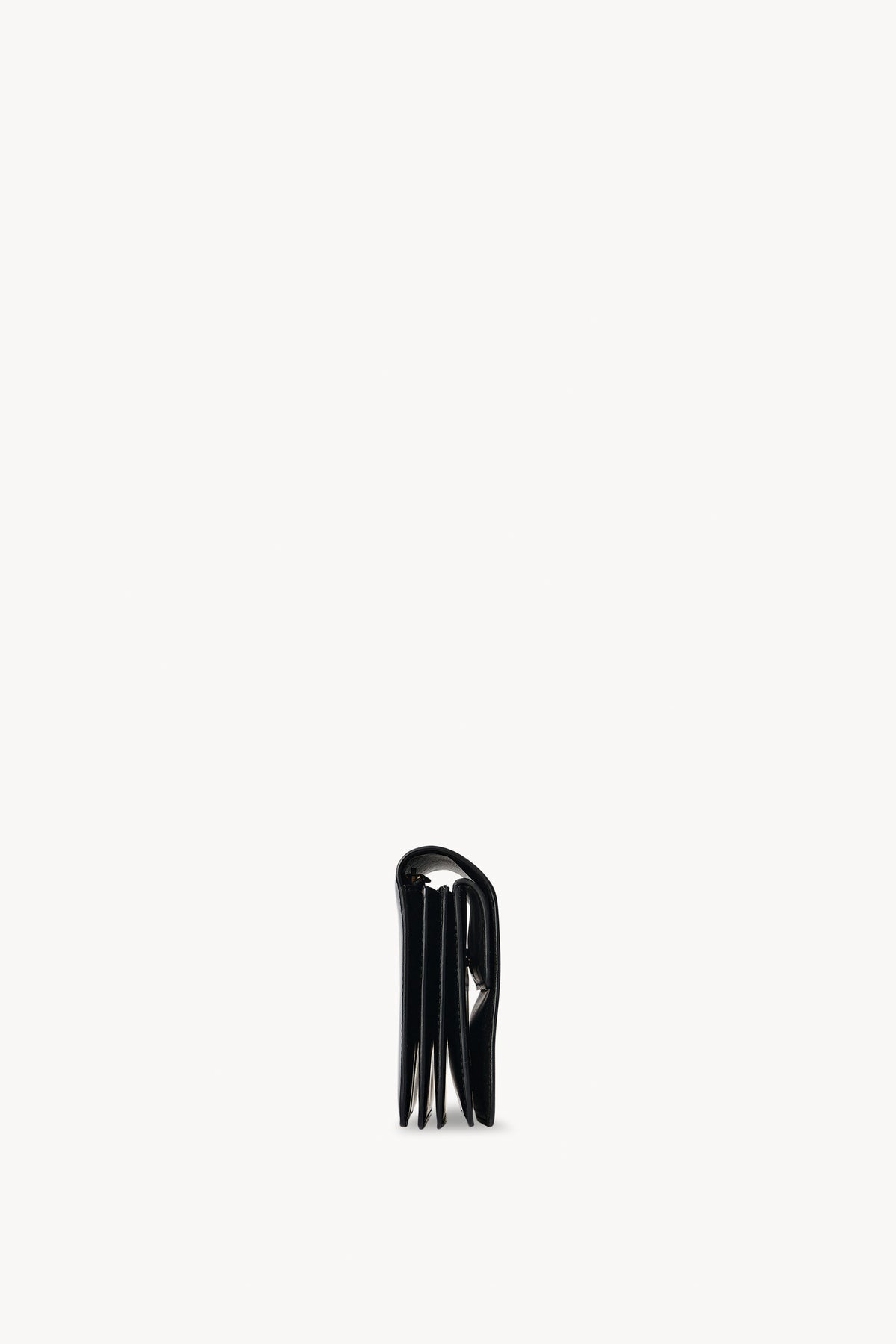 Multi Gusset Clutch in Leather