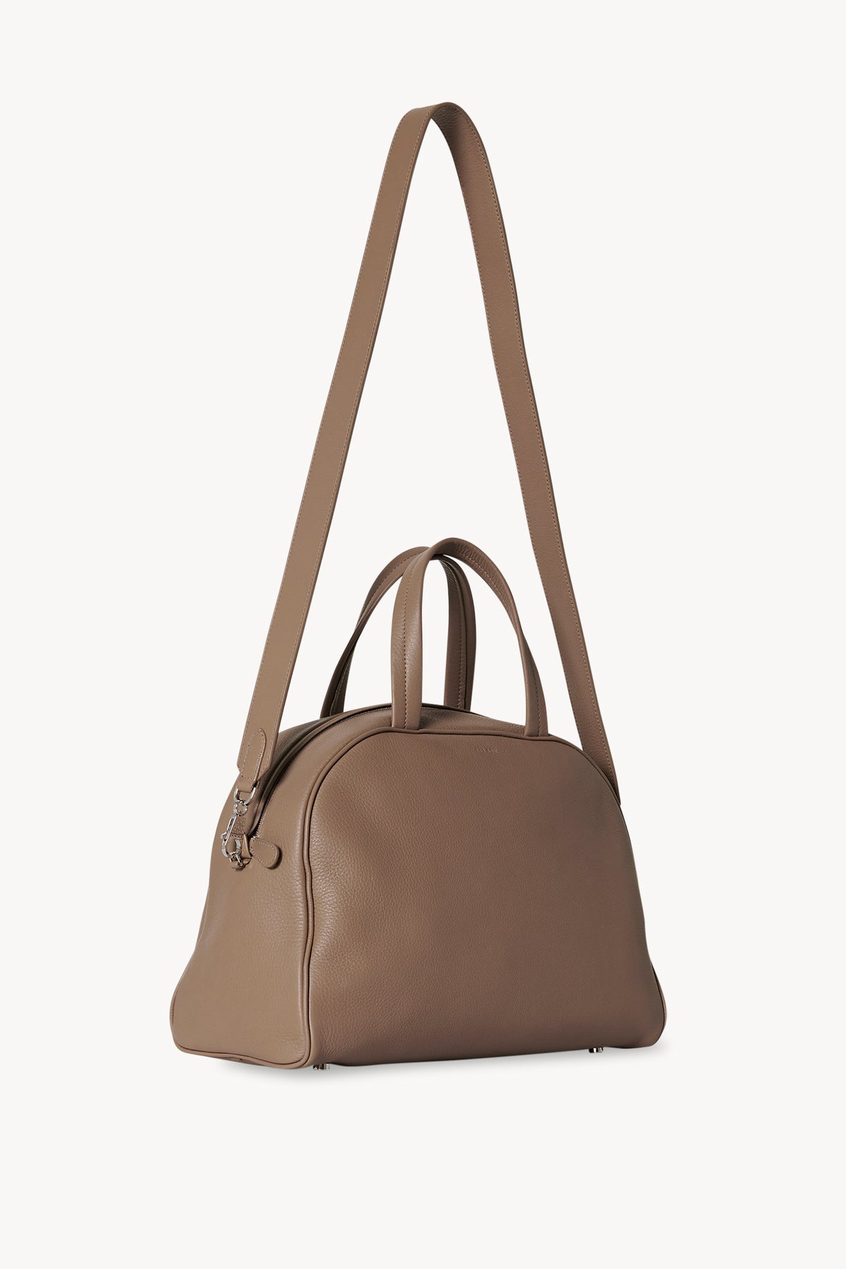 The Row - Bowling Bag Two in Leather - Sepia - One Size