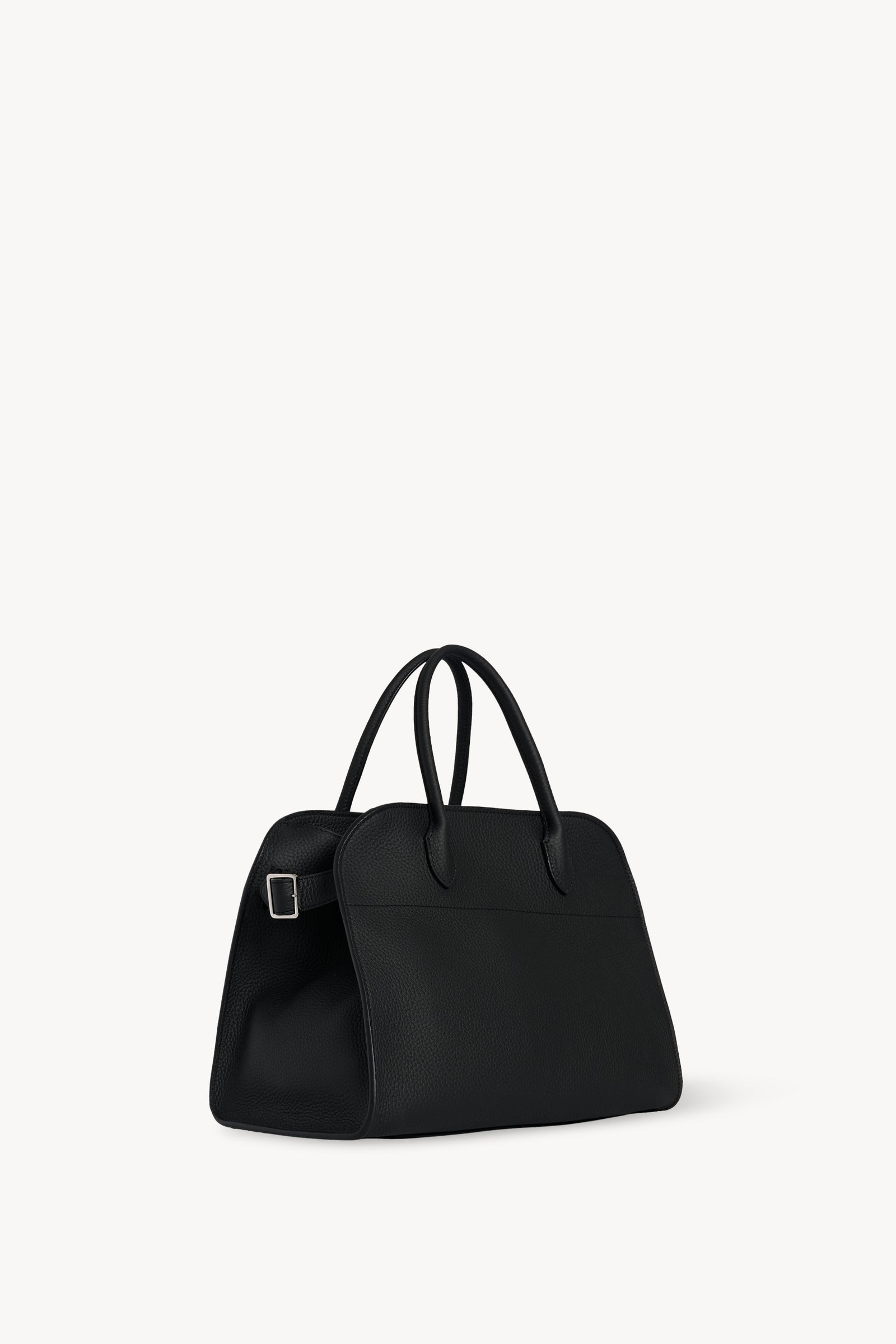 Soft Margaux 12 Bag Black in Leather – The Row