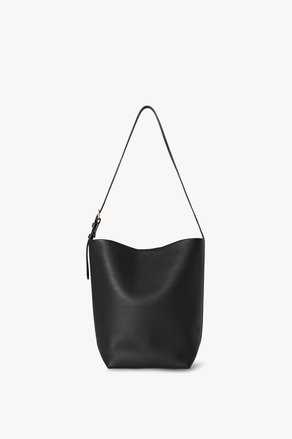 Medium N/S Shoulder Bag in Leather