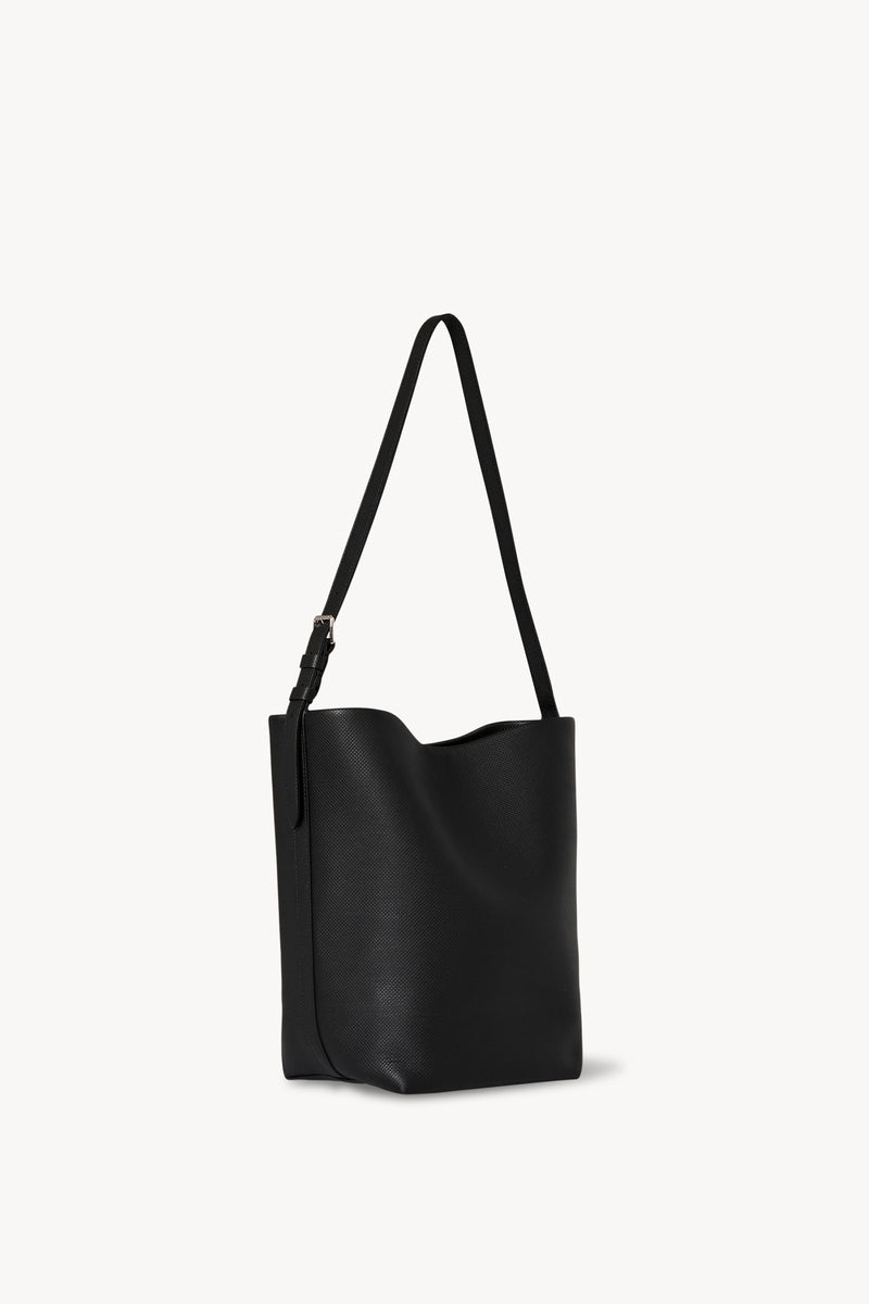 Medium N/S Shoulder Bag in Leather