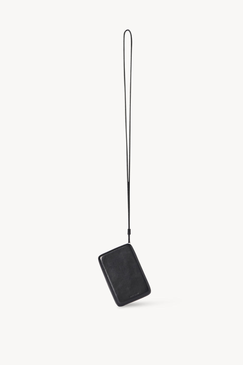 CC Holder Necklace in Leather
