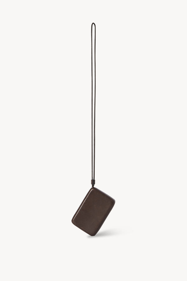 CC Holder Necklace in Leather