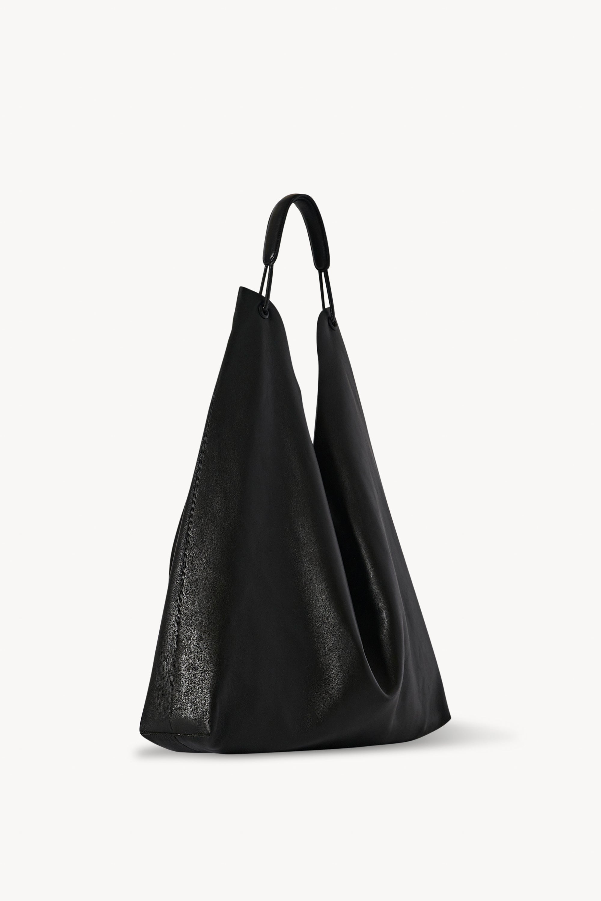 Bindle 3 Bag Black in Leather – The Row