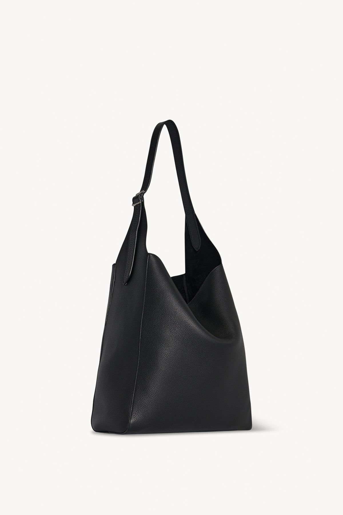 Blake Hobo Bag Black in Leather – The Row