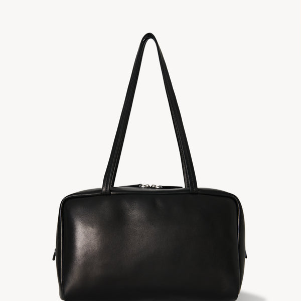 THE ROW India12.0 ボウリングバッグ レザー ミニマルデザイン​ India 12.00 Bag Black in Leather – The Row