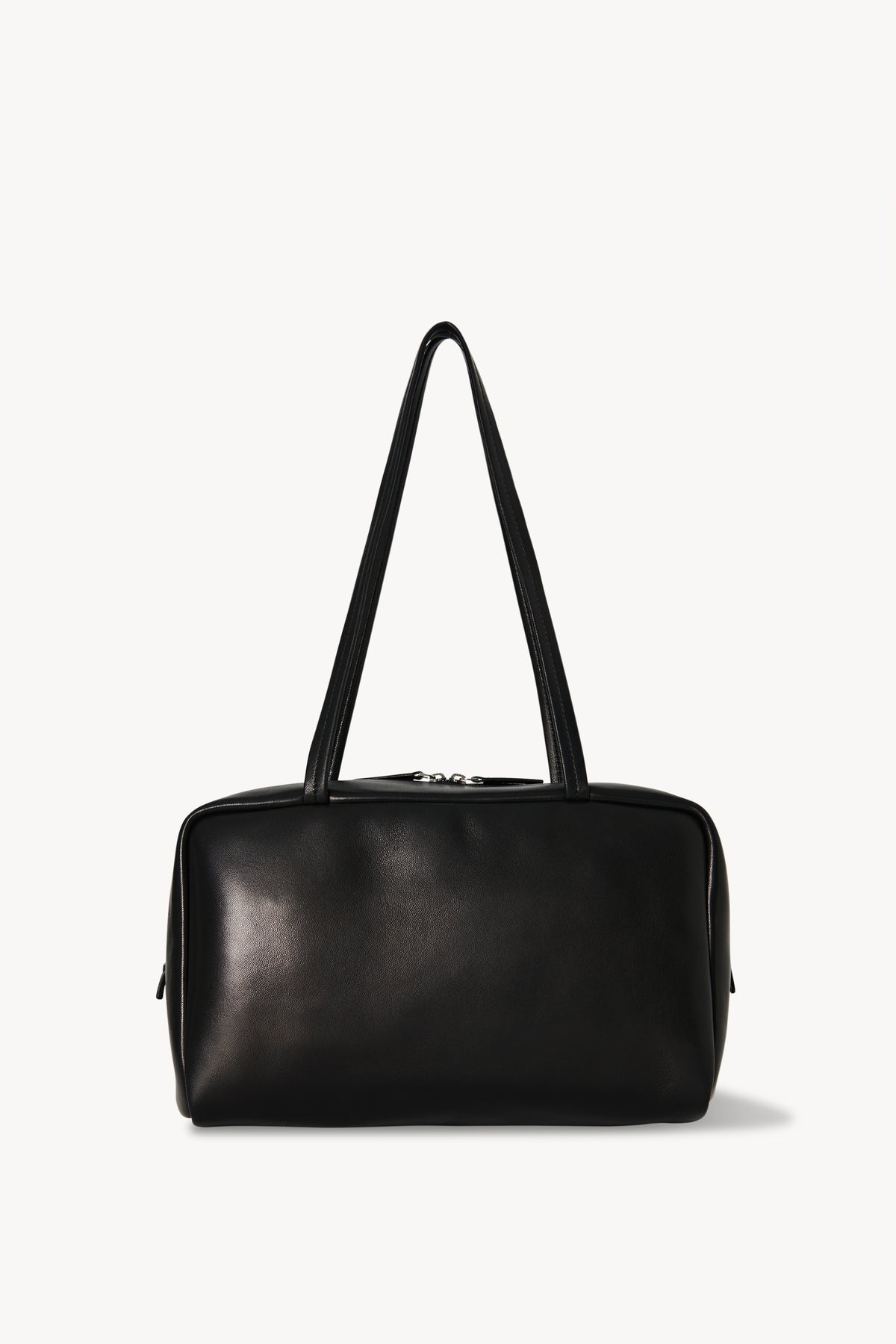 Astra Bowling Bag Black in Leather – The Row