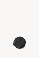 Round Pouch in Leather