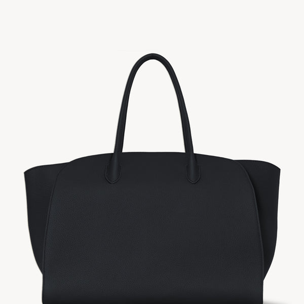 マルロー　MARLO TOTE BAG ブラック　17 シボあり Marlo トートバッグ ブラック – The Row
