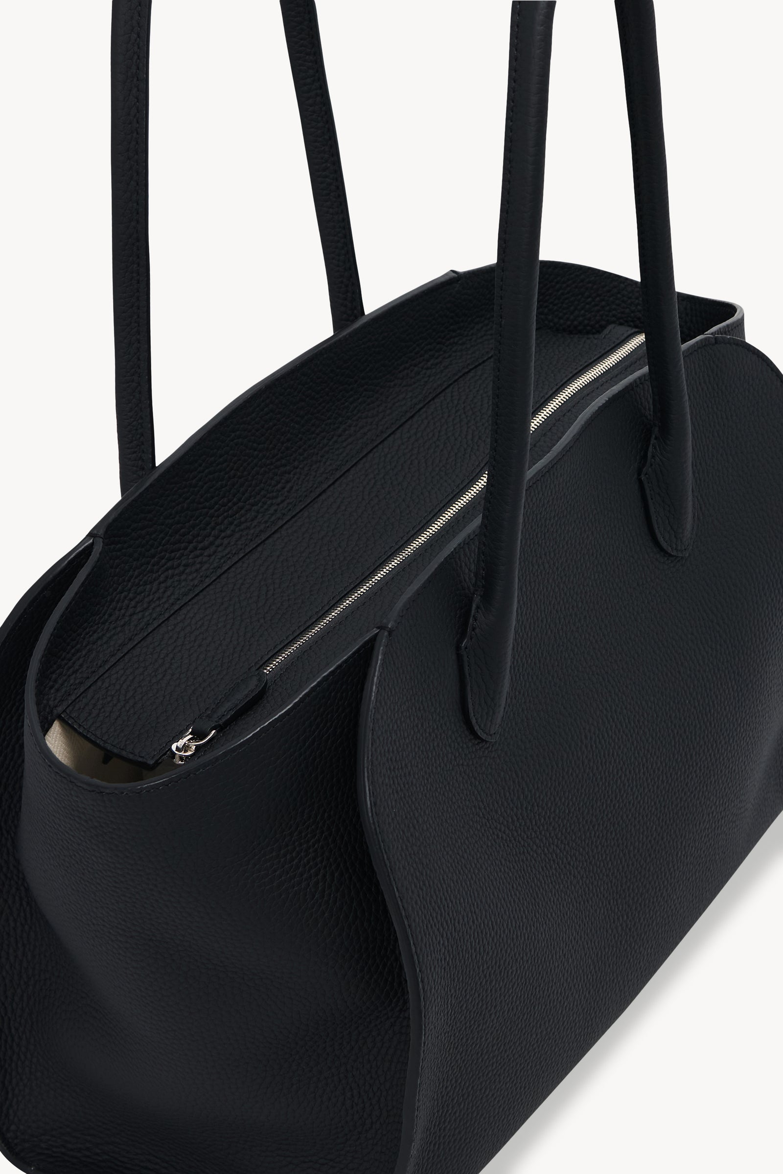Marlo 14 Bag Black in Leather – The Row