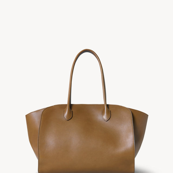 Marlo 14 レザー製のトートバッグ Tan – The Row