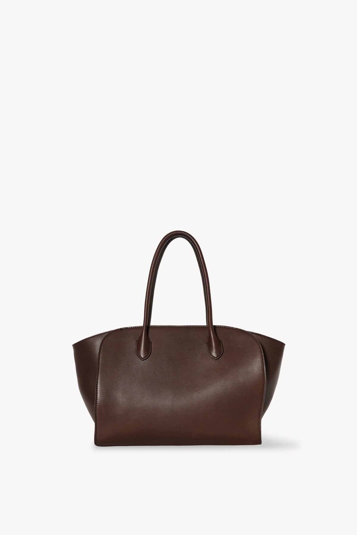 Marlo 12 Bag Brown in Leather – The Row - Main Image
