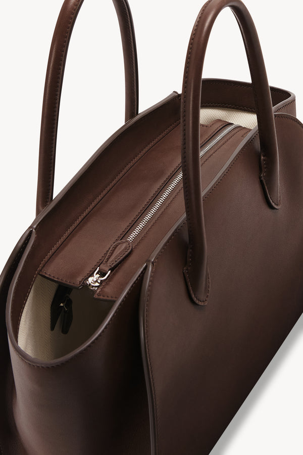 The Row トップハンドルハンド バッグナッパレザーダークブラウン THE ROW ザ・ロウ （The Row） 90s Bag トップハンドル