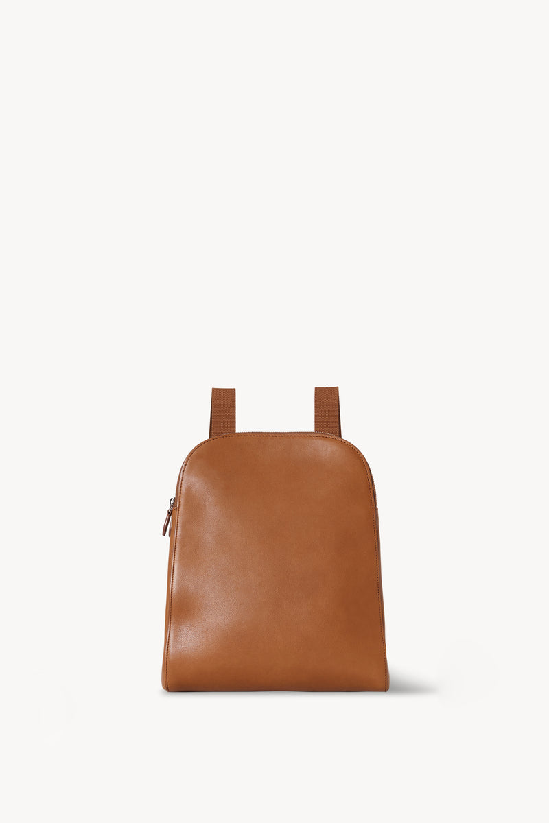 brown leather slouchy backpack Harper Backpack Tan – The Row
