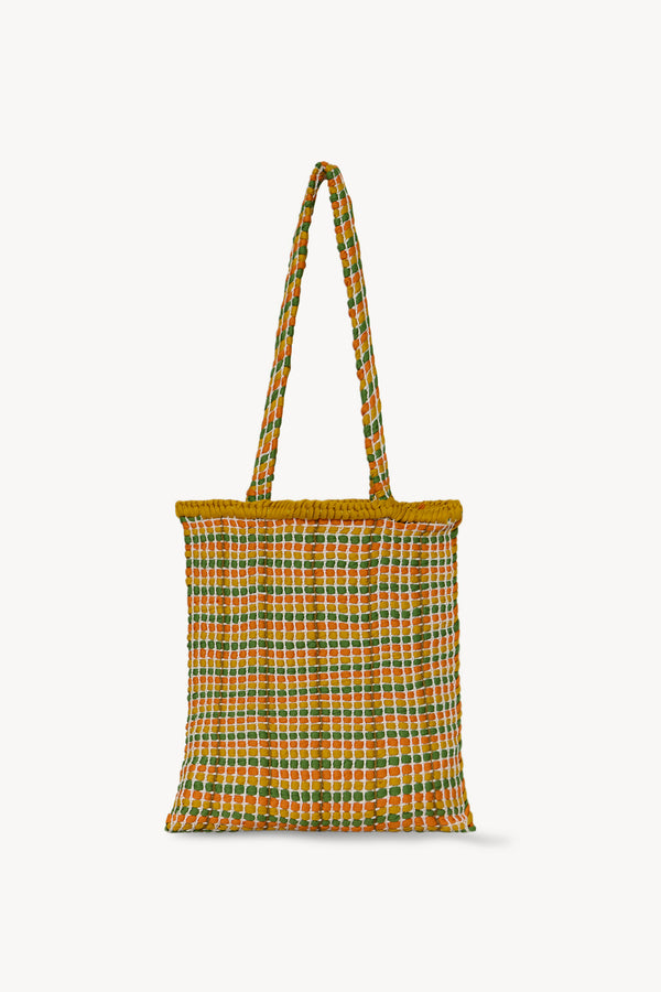 Haley Woven Tote Bag in Viscose