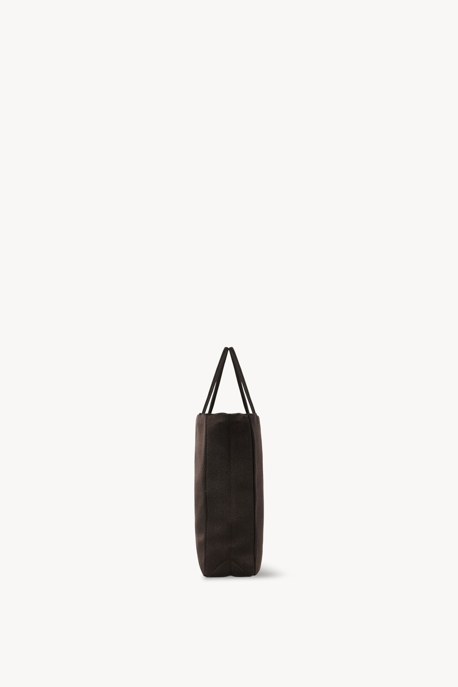 【完売必至】The Row Cecily ミニサテンショッパー Cecilyシルク ミニトートバッグ ブラウン – The Row