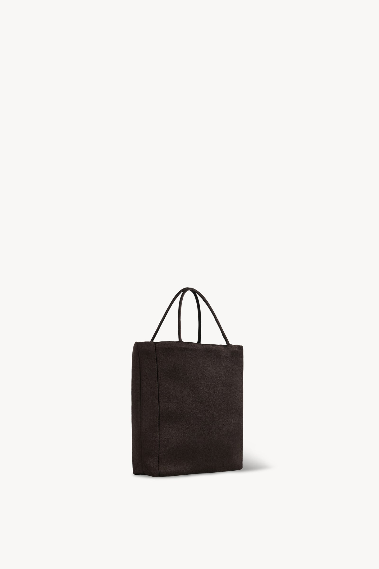 (New）The Row Cecily シルクサテン トートバッグ Cecily Top Handle Bag Black in Silk – The Row