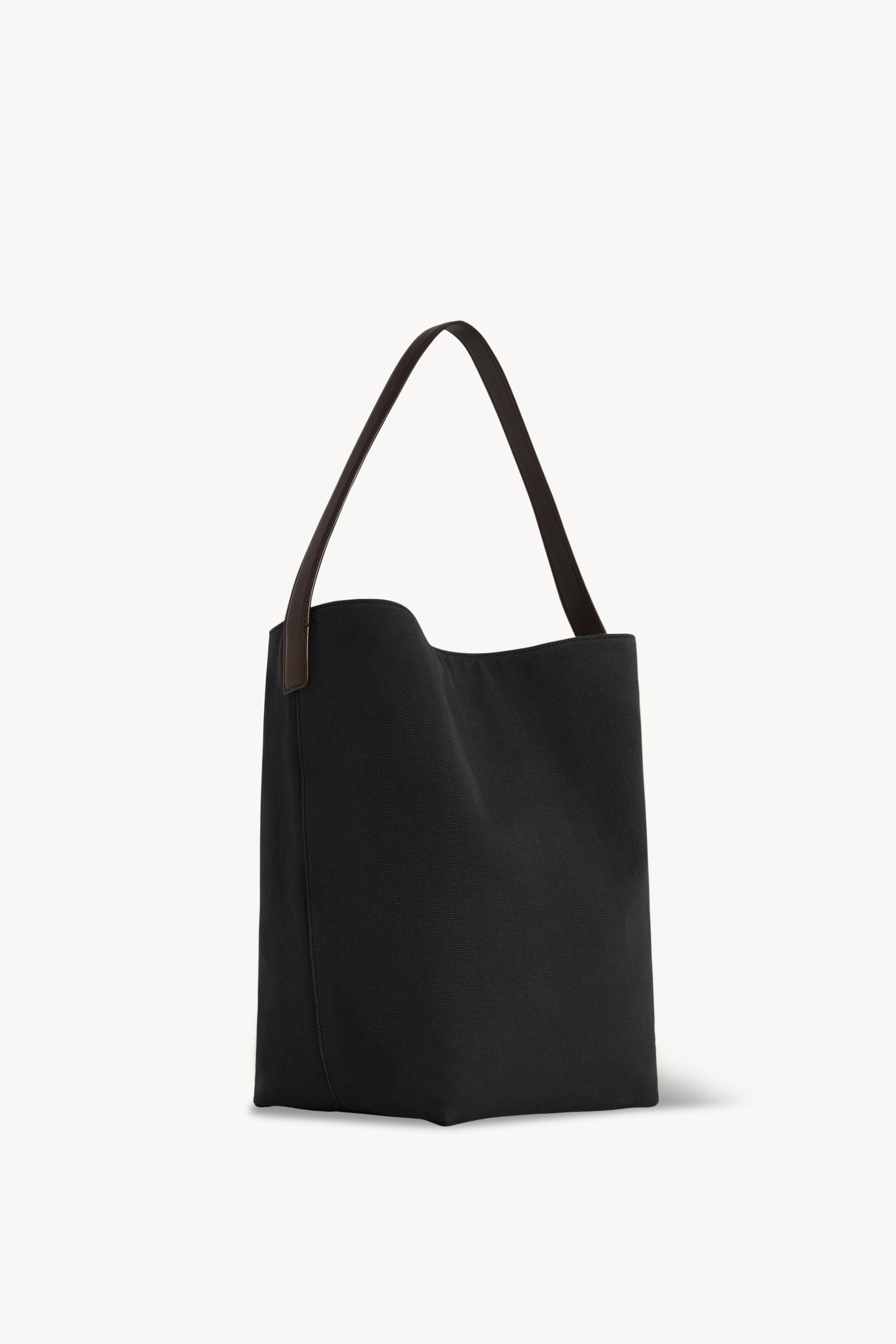 (New)The Row ラージ N/S パーク コットンキャンバストート Medium N/S Park Tote Bag Black in Cotton Canvas – The Row